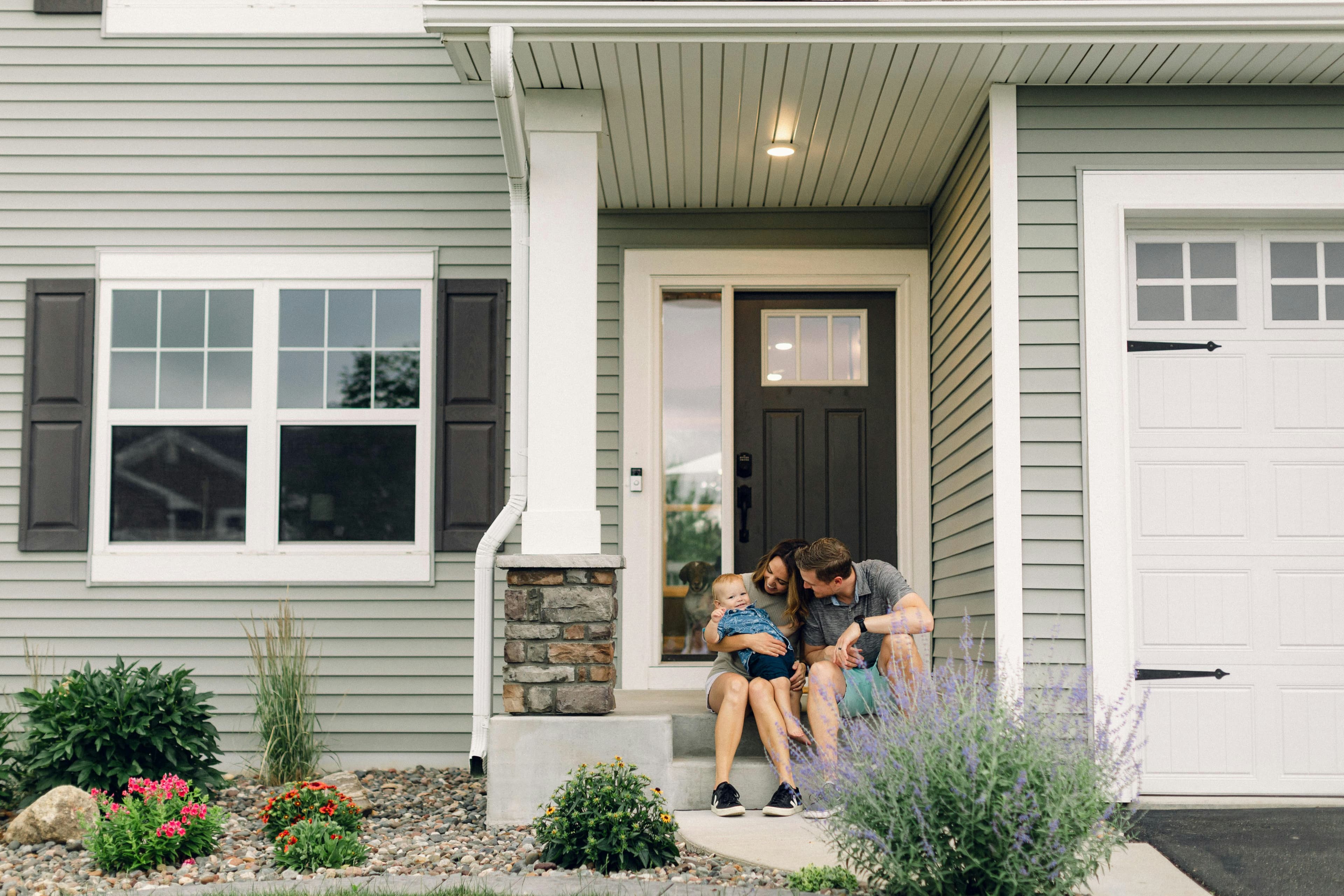 Family home on a California street